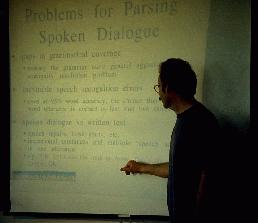 James Allen teaching a class
