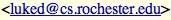 Luke Dalessandro's email address