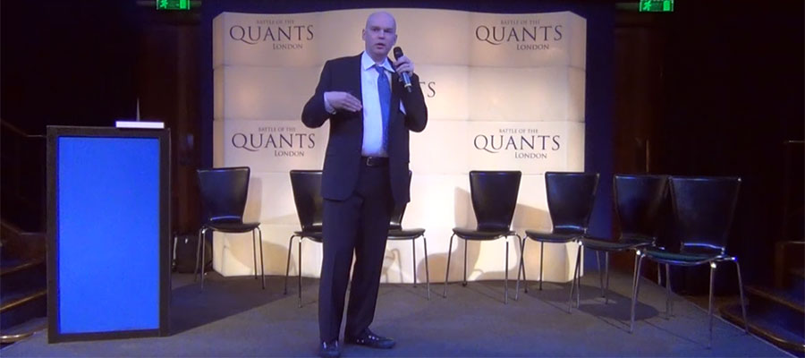 Bodek speaking at an event