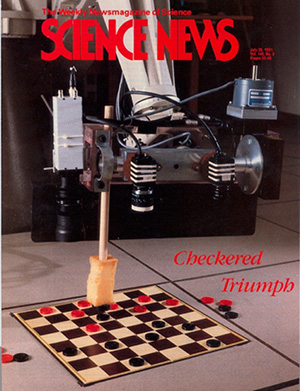 The cover of Science News.