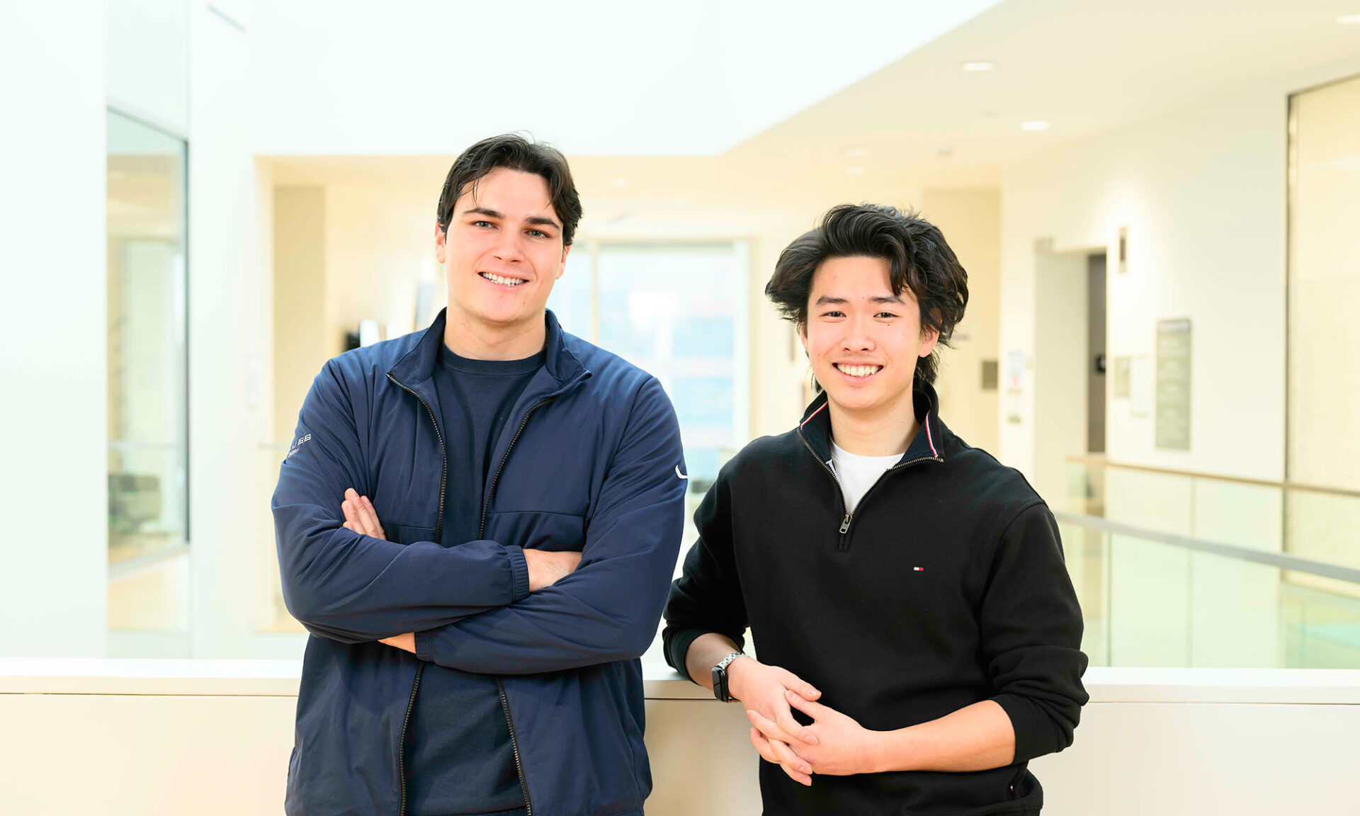 Founders standing side by side