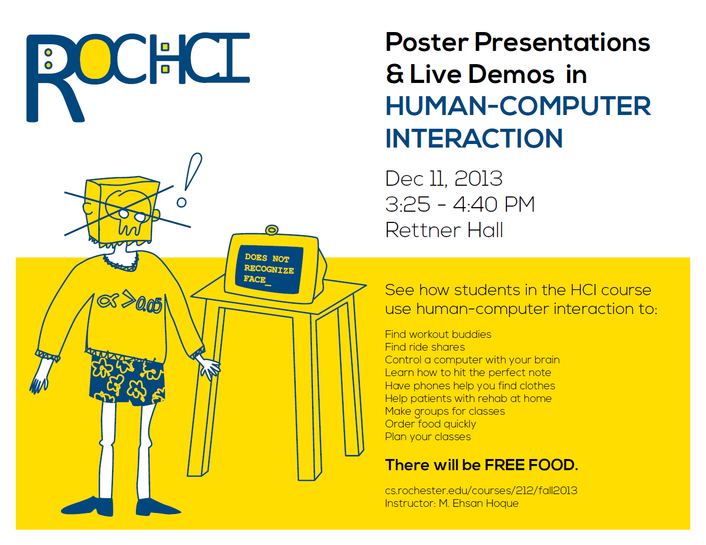 December 11 in Rettner
Hall