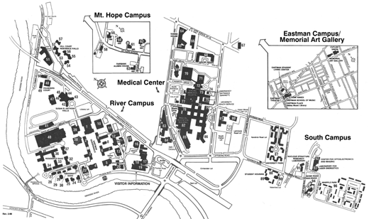 UR Campus Map