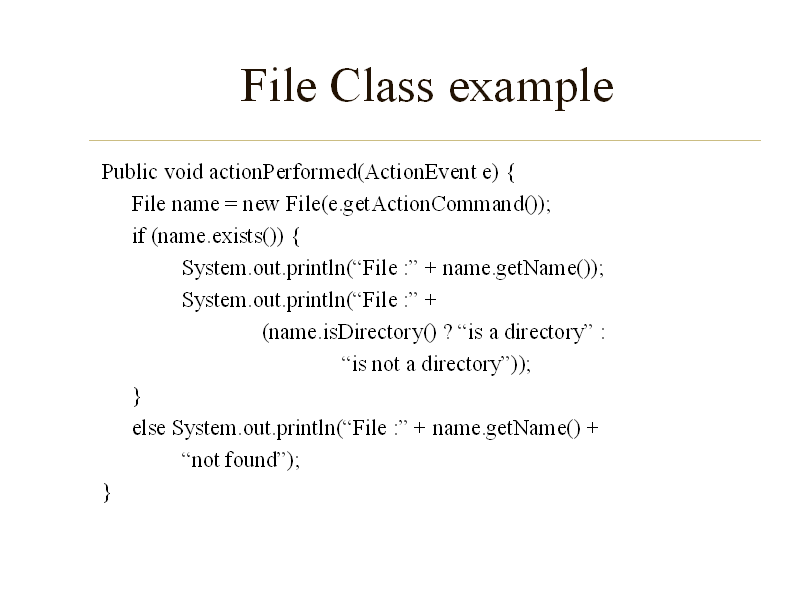 File Class example